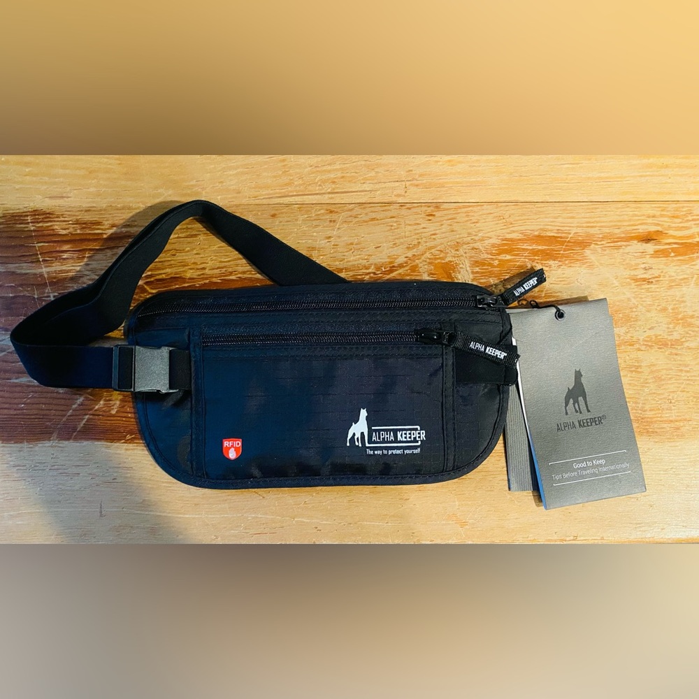 Alpha Keeper RFID Money Belt For Travel